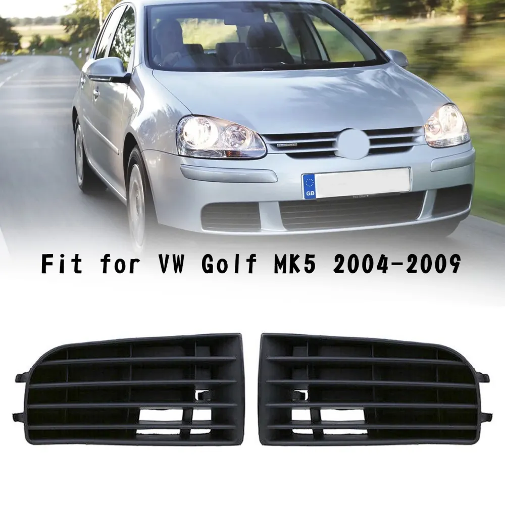 ABS Front Bumper Grille Grill Guard Cover Volkswagen VW Golf 2005-2008 MK5 Generic