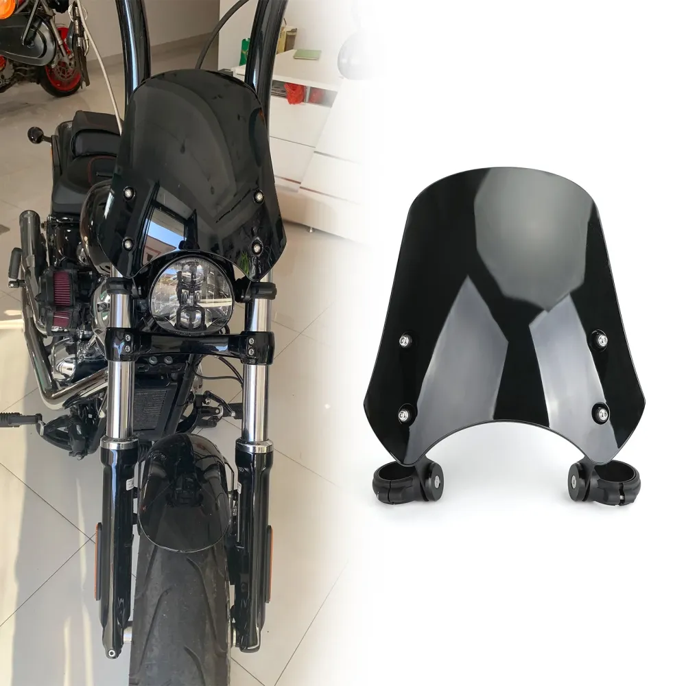 ABS Plastic Motorcycle frontrute frontrute Harley Dyna Softail -modeller generisk