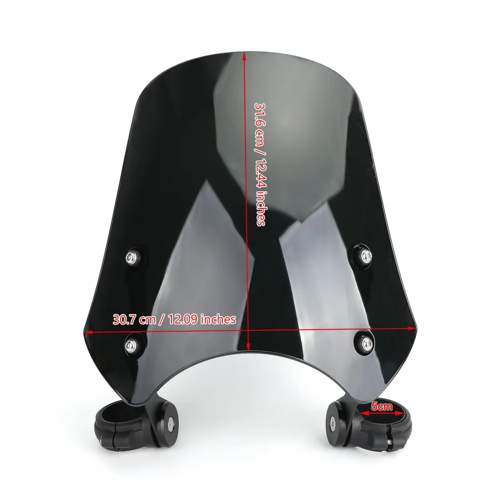 ABS Plastic Motorcycle frontrute frontrute Harley Dyna Softail -modeller generisk