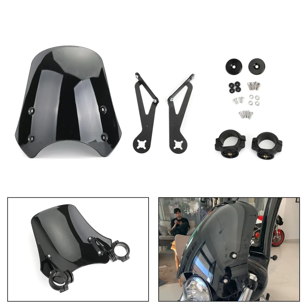 ABS Plastic Motorcycle frontrute frontrute Harley Dyna Softail -modeller generisk