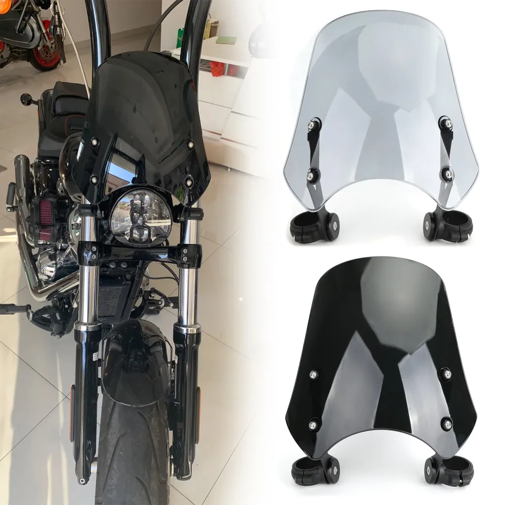 ABS Plastic Motorcycle frontrute frontrute Harley Dyna Softail -modeller generisk