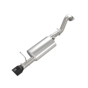 aFe 14-19 Toyota Corolla 1.8L Takeda 2.5in 304SS Axle-Back Exhaust w/ Black Tip