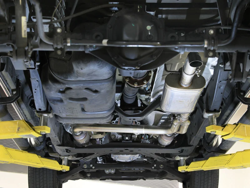 aFe 2022+ Nissan Frontier V6 ROCK BASHER SS Cat-Back Exhaust System