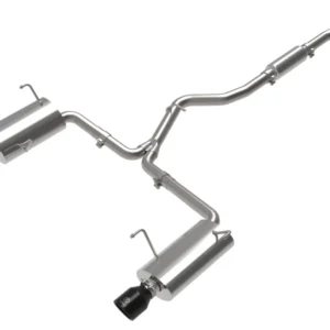 aFe Subaru Forester XT 14-18 H4-2.5L (t) Takeda 2-1/2in to 2-1/4in 304 SS Cat-Back- Black Tip