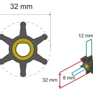 Albinus, Premium Impeller pn 06-01-001
