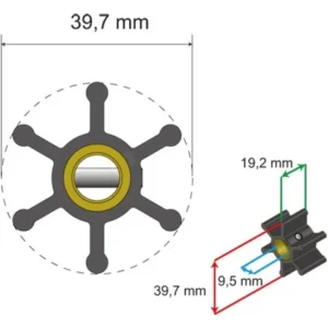 Albinus, Premium Impeller, 06-01-003