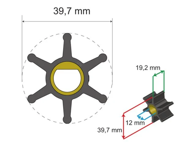 Albinus, Premium Impeller, 06-01-004
