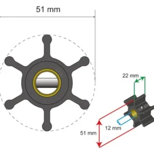 Albinus, Premium Impeller, 06-01-005