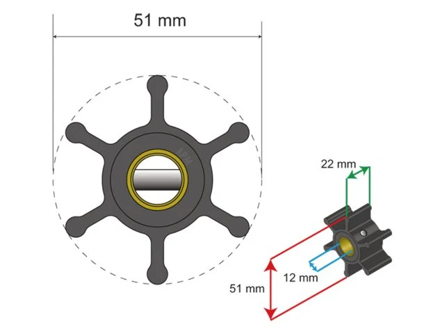 Albinus, Premium Impeller, 06-01-005