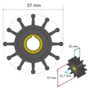 Albinus, Premium Impeller pn 06-01-013