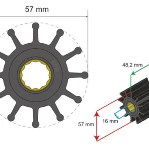 Albinus, Premium Impeller, 06-01-014