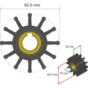 Albinus, Premium Impeller, 06-01-016
