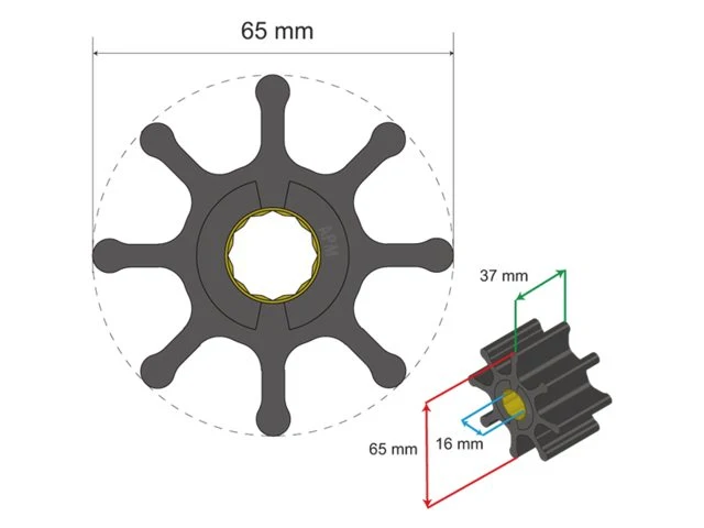 Albinus, Premium Impeller, pn 06-01-017