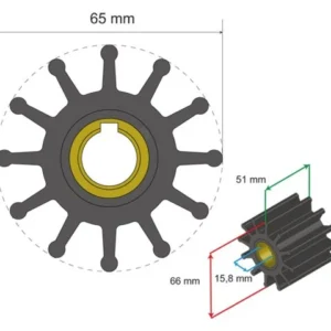 Albinus, Premium Impeller, 06-01-019