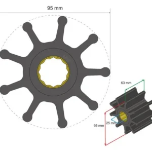 Albinus, Premium impeller pn 06-02-027