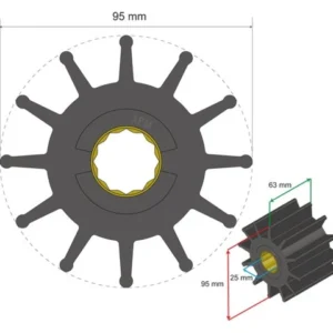 Albinus, Premium Impeller, PCS, 06-02-028