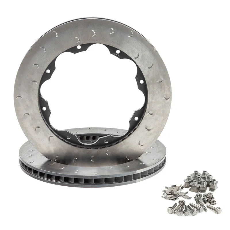 Alcon Nissan R35 GTR Gen 1/2 380X30mm Rotor Ring Kit - Rear Left