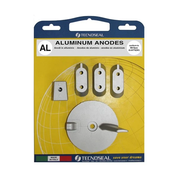 Aluminiumsanodesett Yamaha f40 f60hp