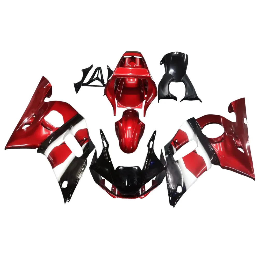 1998-2002 Yamaha YZF 600 R6 Injection Fairing Kit Bodywork Plastic ABS #102 Amotopart