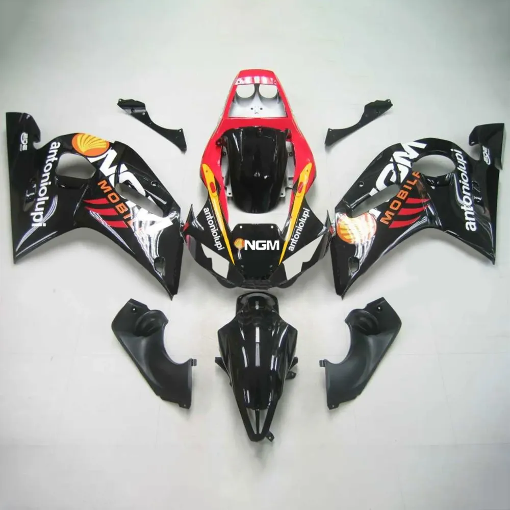 1998-2002 Yamaha YZF 600 R6 Injection Fairing Kit Bodywork Plastic ABS #121 Amotopart