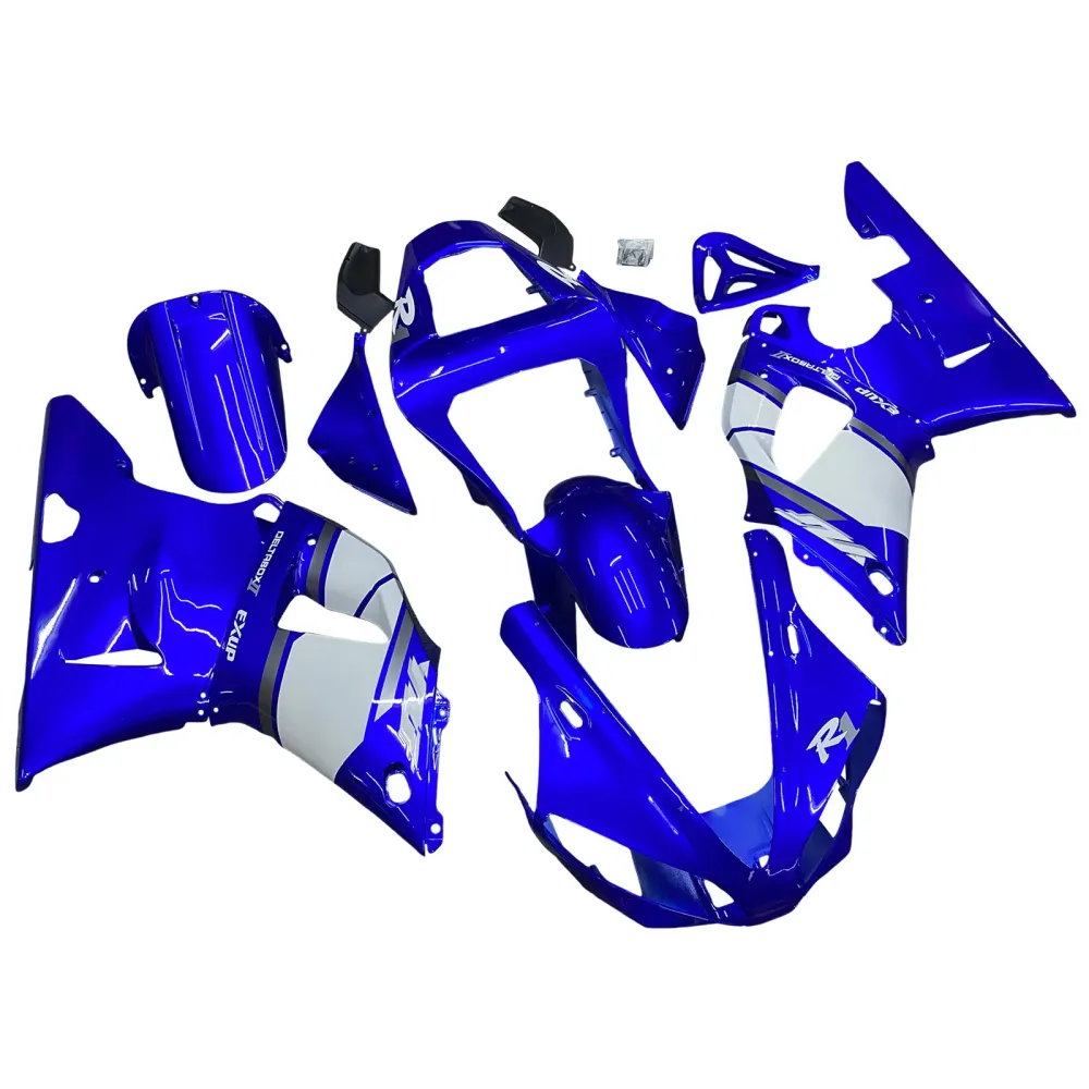 2000-2001 Yamaha YZF R1 YZF-R1 YZFR1 ABS PLASTIC BODYWORK Fairing Kit Set #16 Amotopart