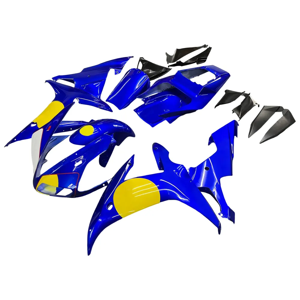 2002-2003 Yamaha YZF 1000 R1 Injection Fairing Kit Bodywork Plastic ABS #102 Amotopart