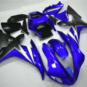 2002-2003 Yamaha YZF R1 Fairing Gloss Blue Kit Amotopart