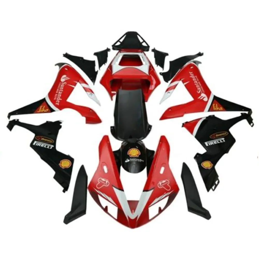 2002-2003 Yamaha YZF R1 YZFR1 Amotopart Injection Abs Fairing Bodywork Kit Ny #19