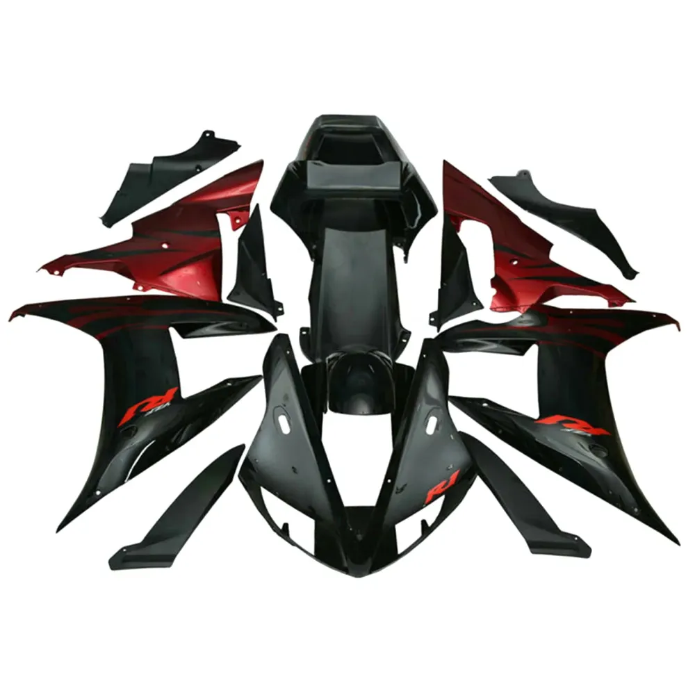 2002-2003 Yamaha YZF R1 YZF-R1 YZFR1 Amotopart Painted Injection Bodywork Fairing Kit #21