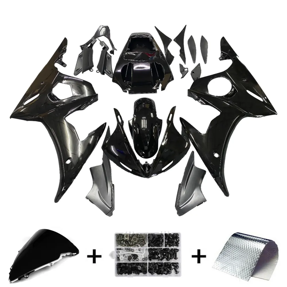 2003-2004 Yamaha YZF 600 R6 2006-2009 R6s Amotopart Injeksjon Fairing Kit Bodywork Plastic ABS #140