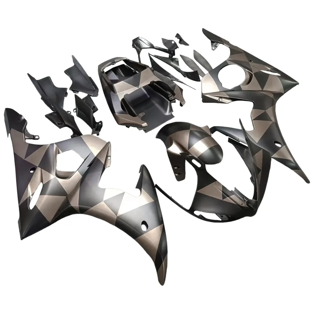 2003-2004 Yamaha YZF 600 R6 2006-2009 R6s Amotopart Injeksjon Fairing Kit Bodywork Plastic ABS #144