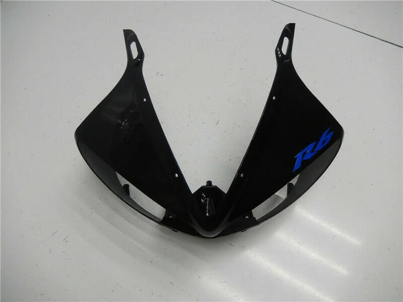 2003-2004 Yamaha YZF R6 Fairing Blue Black Kit Amotopart