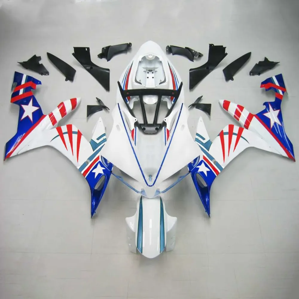 2004-2006 Yamaha YZF 1000 R1 Amotopart Injection Fairing Kit Bodywork Plastic ABS #119