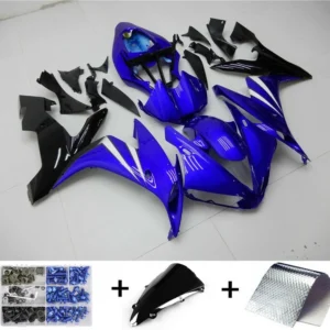 2004-2006 Yamaha YZF R1 Fairing Gloss Blue Kit Amotopart