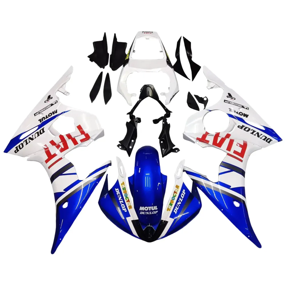2005 Yamaha YZF 600 R6 Injection Fairing Kit Bodywork Plastic ABS #1 Amotopart