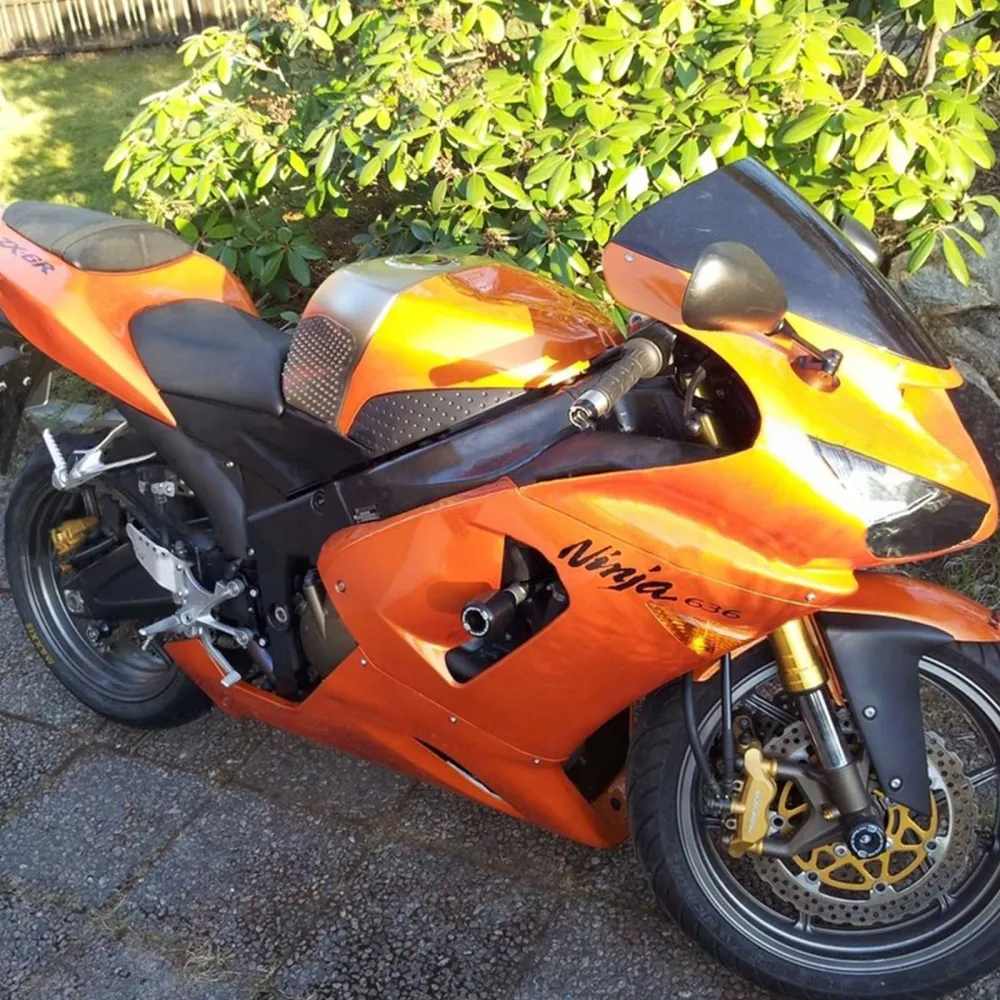 2005-2006 Kawasaki ZX6R 636 Amotopart Injeksjon Fairing Kit Bodywork Plastic ABS #109