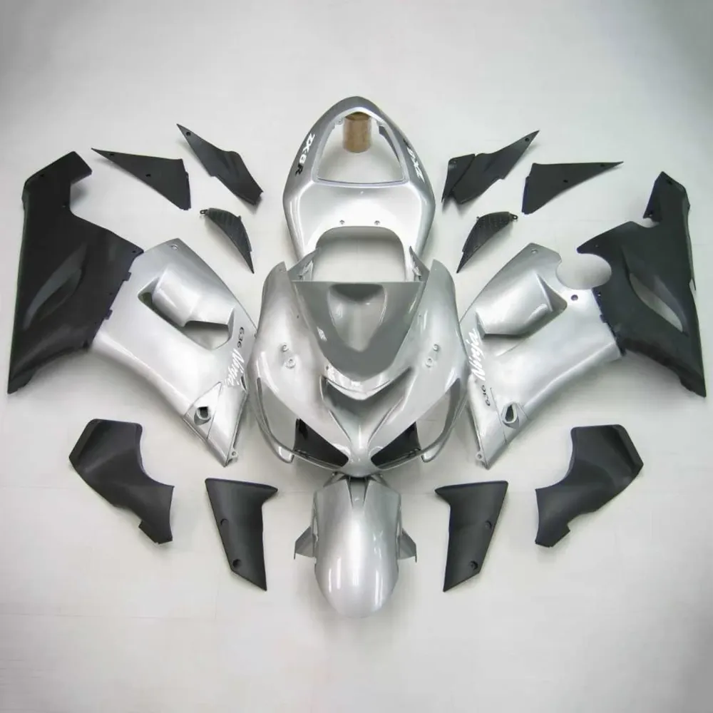 2005-2006 Kawasaki ZX6R 636 Amotopart Injeksjon Fairing Kit Bodywork Plastic ABS #104