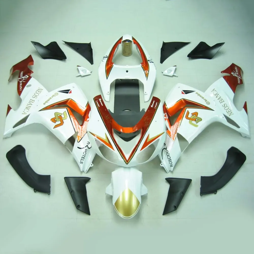 2006-2007 Kawasaki ZX10R Amotopart Injection Fairing Kit Bodywork Plastic ABS #119