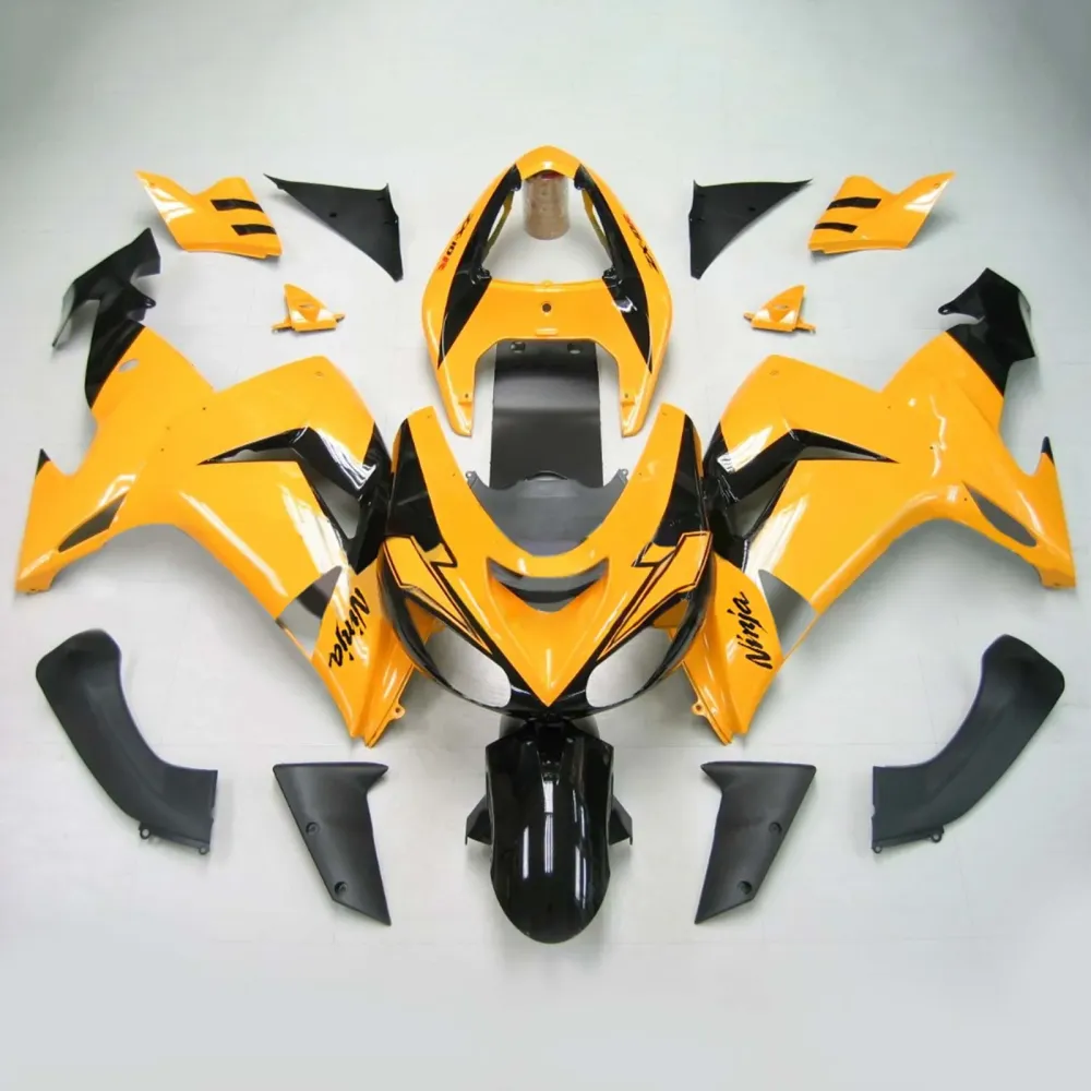 2006-2007 Kawasaki ZX10R Amotopart Injection Fairing Kit Bodywork Plastic ABS #122