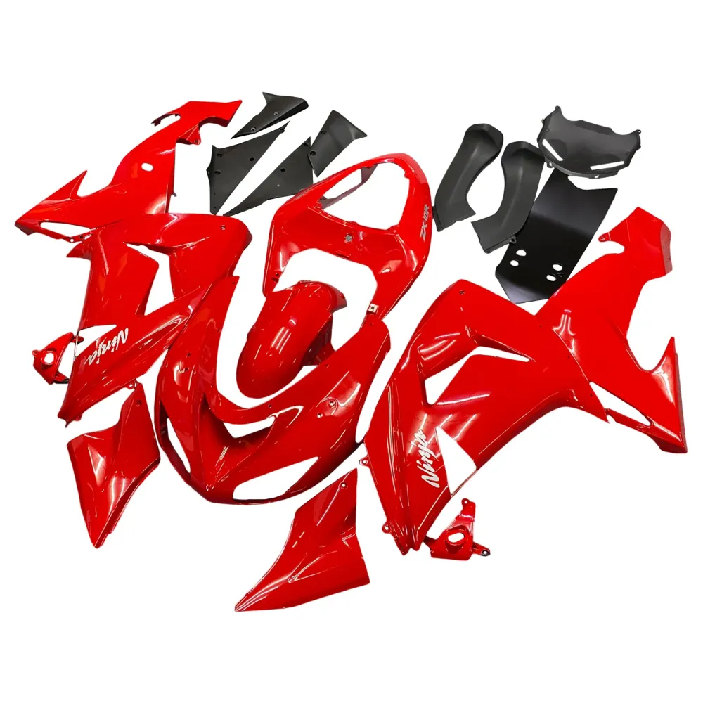 2006-2007 Kawasaki ZX10R Fairing Red Kit Amotopart