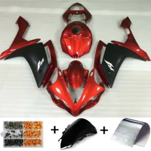 2007-2008 Yamaha YZF R1 Fairing Orange Kit Amotopart