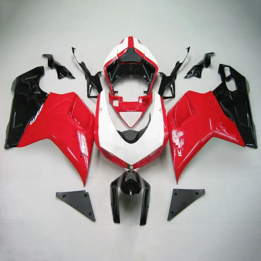 2007-2011 Ducati 1098 1198 848 ABS Fairing Kit Bodywork #103 Amotopart