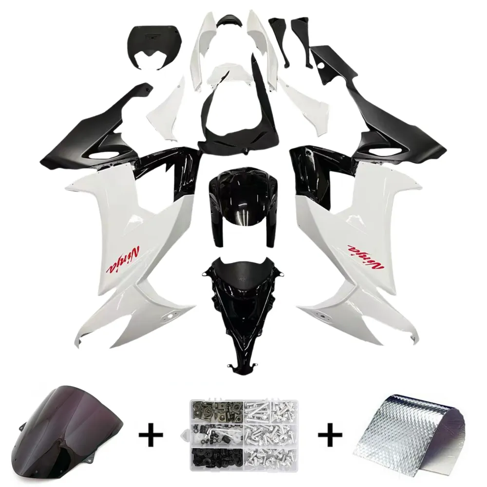 2008-2010 Kawasaki ZX10R Amotopart Injeksjon Fairing Kit Bodywork Plast Abs #110