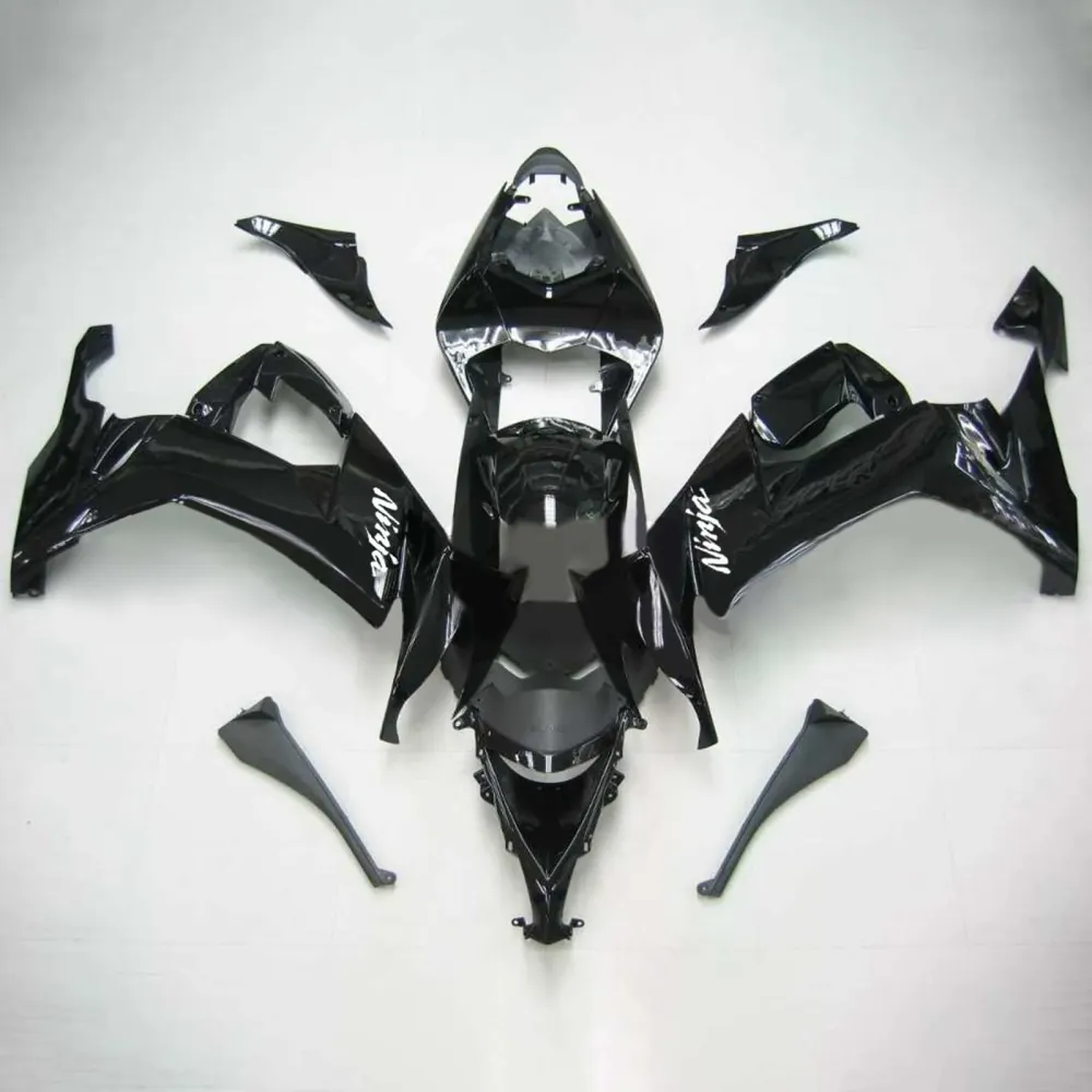 2008-2010 Kawasaki ZX10R Amotopart Injeksjon Fairing Kit Bodywork Plast Abs #105