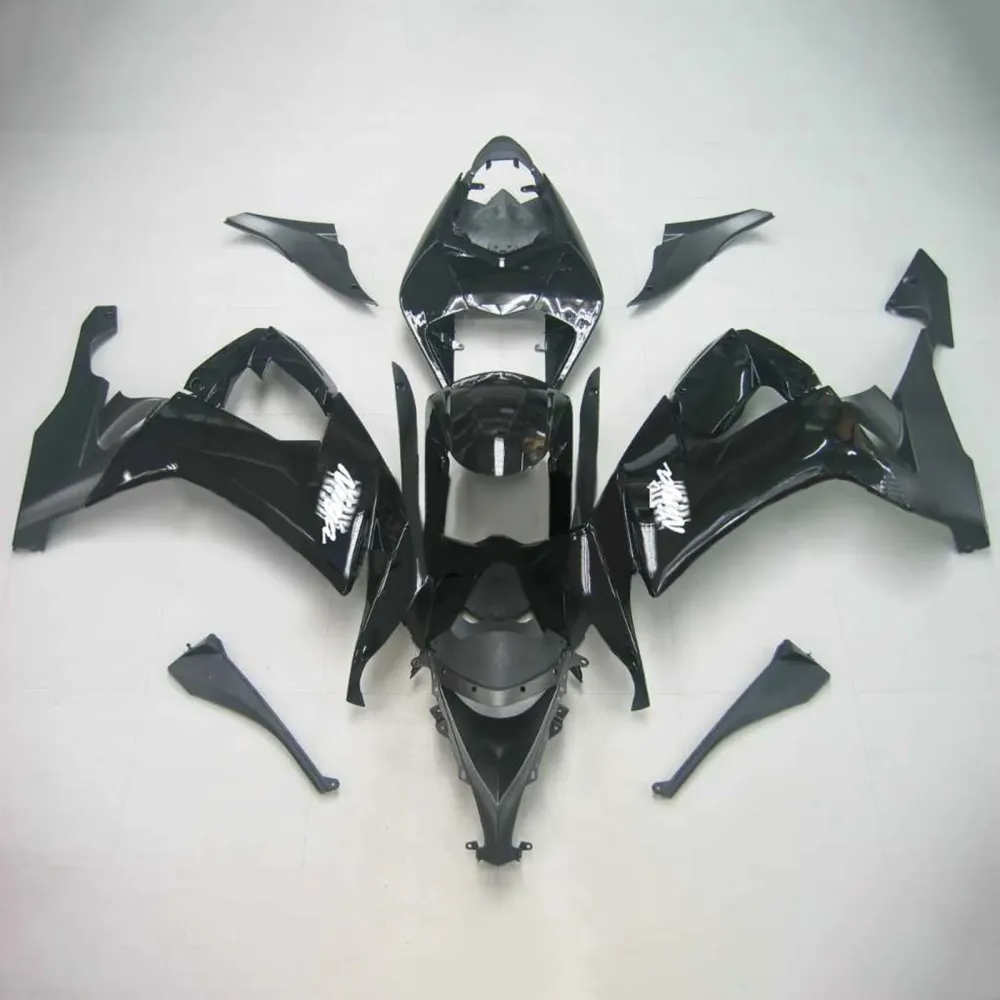2008-2010 Kawasaki ZX10R Amotopart Injeksjon Fairing Kit Bodywork Plast Abs #109