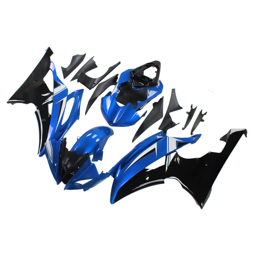 2008-2016 Yamaha YZF 600 R6 Amotopart Injection Fairing Kit Bodywork Plast Abs #113