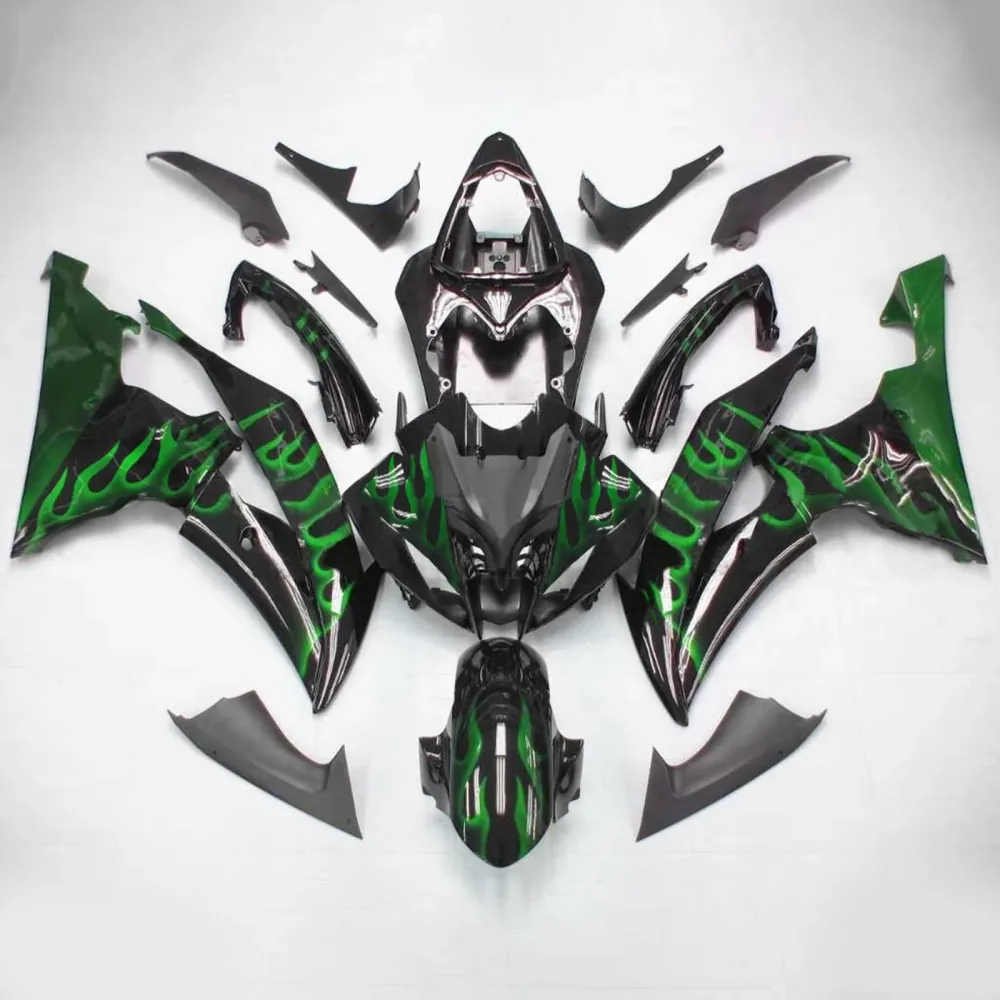 2008-2016 Yamaha YZF 600 R6 Amotopart Injection Fairing Kit Bodywork Plast Abs #118