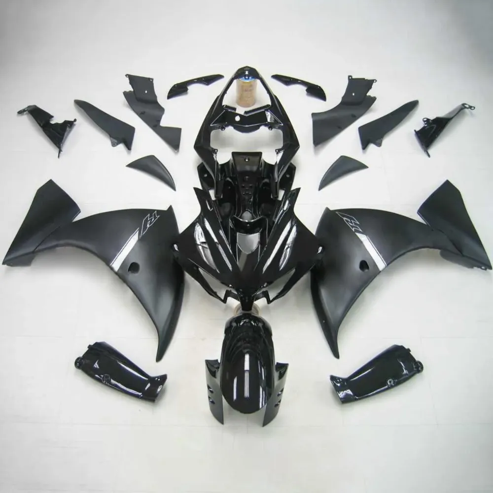 2009-2011 Yamaha YZF 1000 R1 Injeksjon Fairing Kit Bodywork Plastic ABS #103 Amotopart