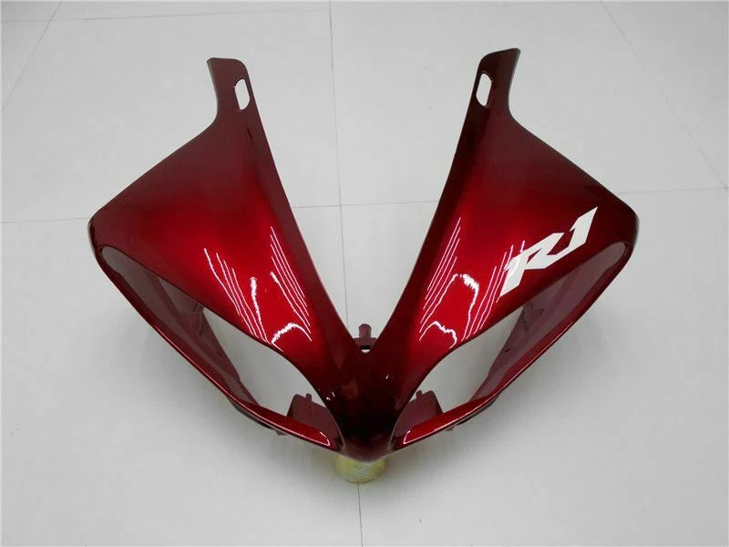 2009-2011 Yamaha YZF R1 Fairing Red Black Kit Amotopart