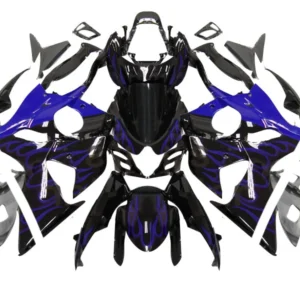 2009-2016 Suzuki GSXR1000 Black Blue Fairing Kit Amotopart
